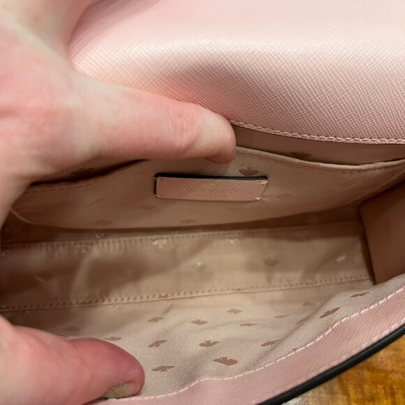 Kate Spade Pink Carson Crossbody Bag with chain - Picture 7 of 15